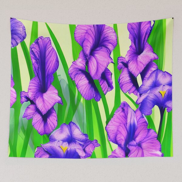 Item preview, Beautiful Iris flowers designed and sold by gramizzia.