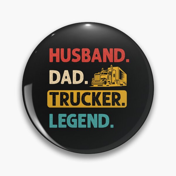 Artikelvorschau, Ehemann. Vati. Trucker. Legende. | Trucker entworfen und verkauft von teez4dayz.