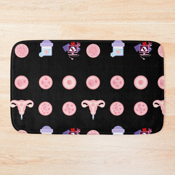 Item preview, Embryo transfer for fertility treatment pattern of blastocyst icons designed and sold by Lady-Frost.