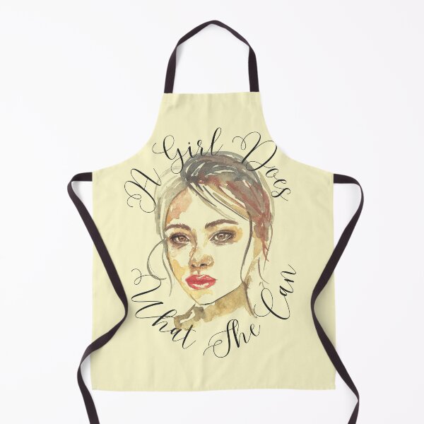 Item preview, A Girl Does What She Can Darker designed and sold by dealchica.