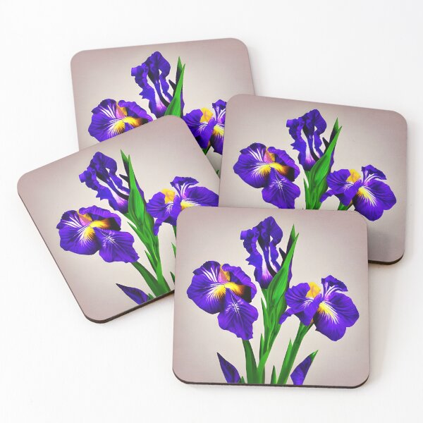 Item preview, Beautiful Iris flowers designed and sold by gramizzia.