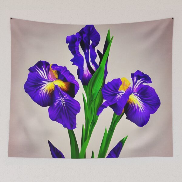 Item preview, Beautiful Iris flowers designed and sold by gramizzia.
