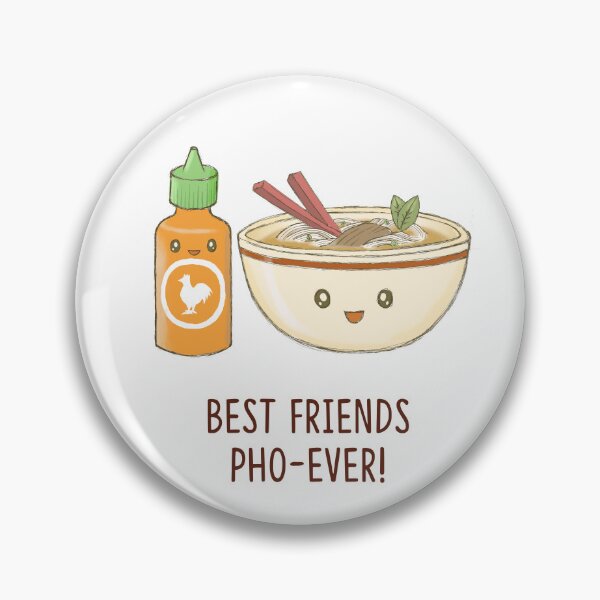 Artikelvorschau, Best Friends Pho Ever Card - Kawaii-Grußkarte entworfen und verkauft von dreamwish.