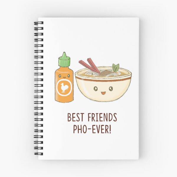 Item preview, Best Friends Pho Ever Card - kawaii greeting card designed and sold by dreamwish.