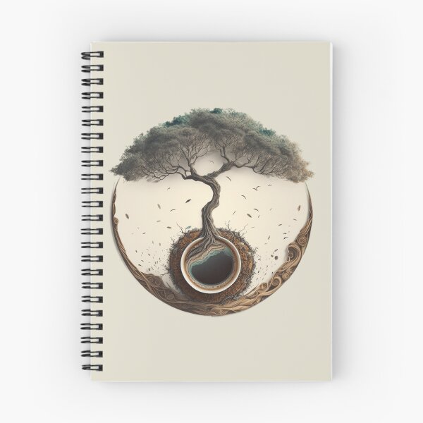 Item preview, tree coffee circle designed and sold by sammgdesign.