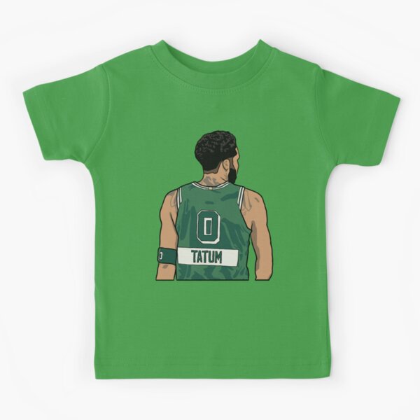 Jayson Tatum Back-To Kids T-Shirt for Sale by RatTrapTees