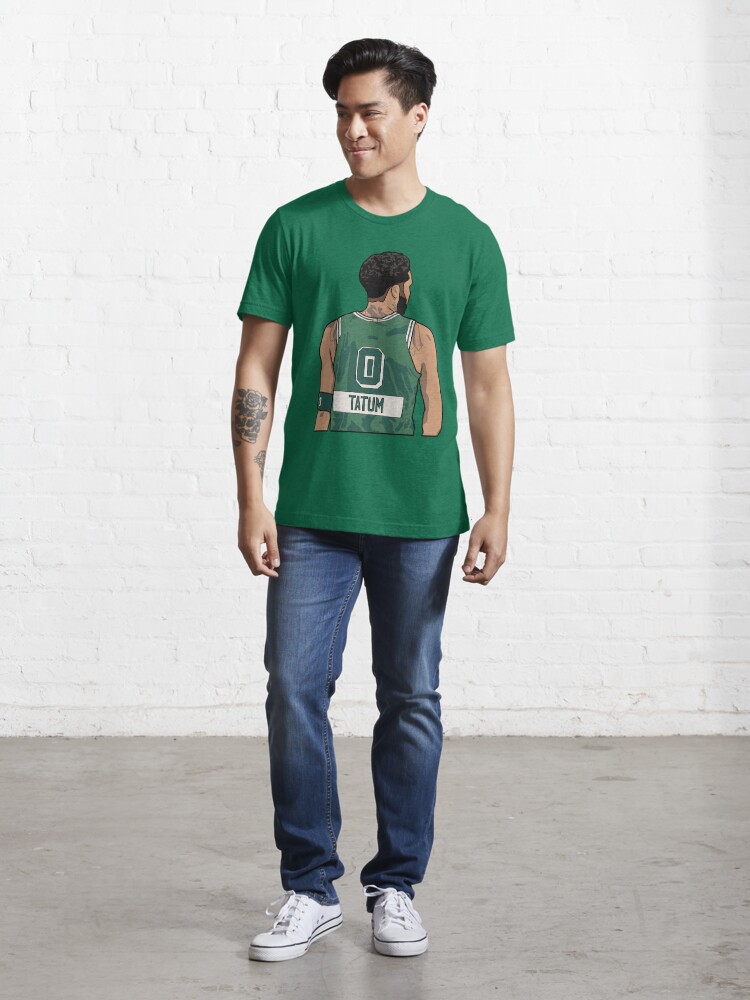 Jayson Tatum Back-To Essential T-Shirt for Sale by RatTrapTees