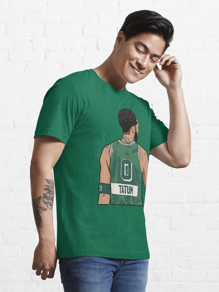 Jayson Tatum Back-To' Essential T-Shirt for Sale by RatTrapTees