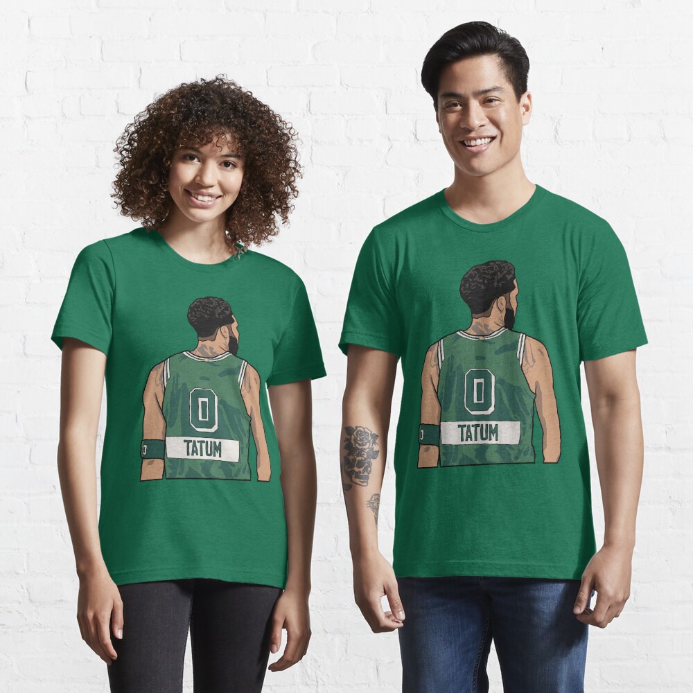 Jayson Tatum Back-To Essential T-Shirt for Sale by RatTrapTees