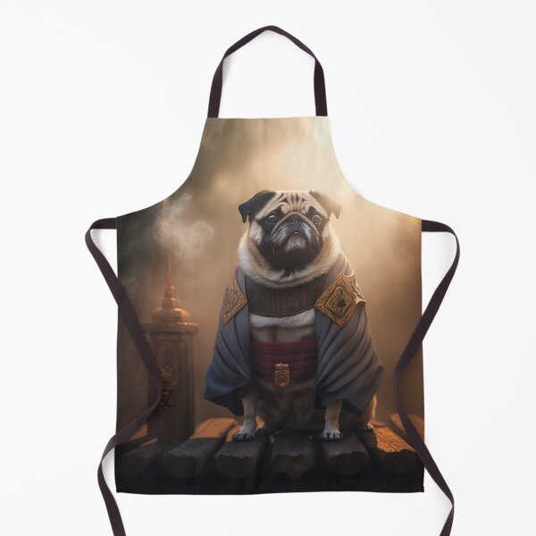Item preview, Cool Samurai Pug #3 designed and sold by Artistic Pandas.