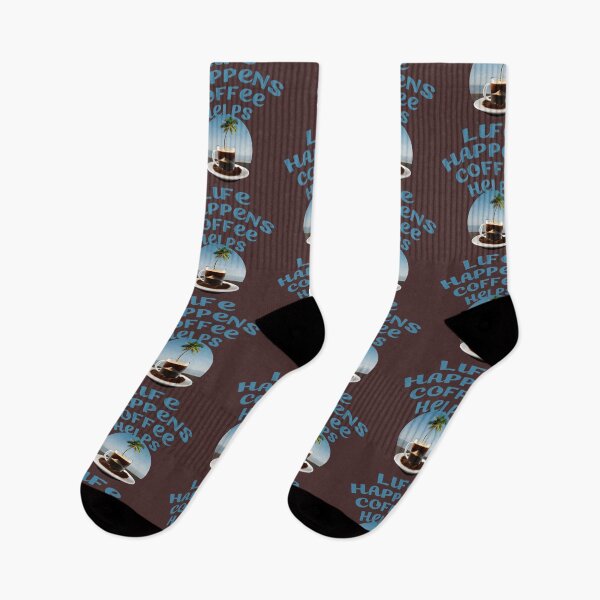 Item preview, LIFE HAPPENS COFFEE HELPS designed and sold by La Loca.