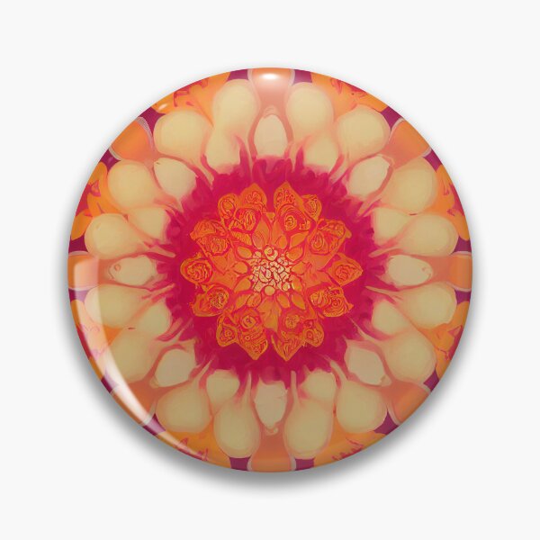 Item preview, Splash Floral Pink Orange designed and sold by Voyshop.