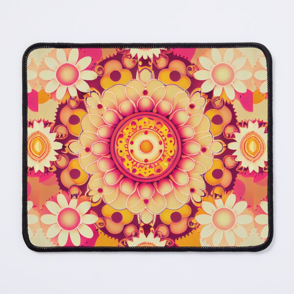 Item preview, Pink Orange Floral Splash designed and sold by Voyshop.