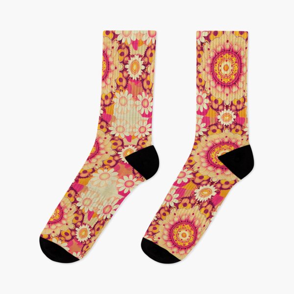 Item preview, Pink Orange Floral Splash designed and sold by Voyshop.