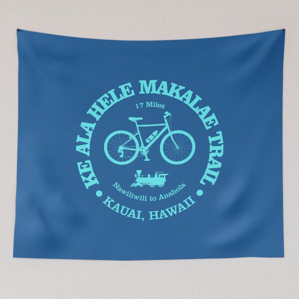 Item preview, Ke Ala Hele Makalae (Cycling) designed and sold by curranmorgan.