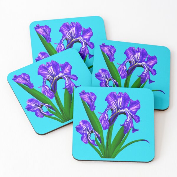 Item preview, Beautiful iris flowers designed and sold by gramizzia.