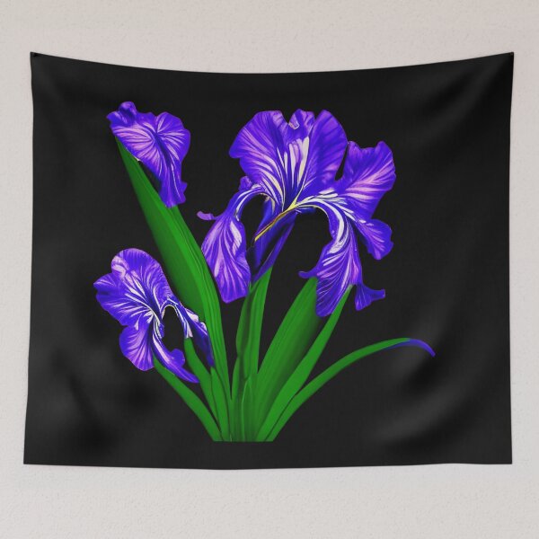 Item preview, Beautiful iris flowers designed and sold by gramizzia.