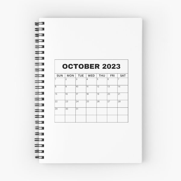 Item preview, October Calendar 2023 designed and sold by Binsagar.
