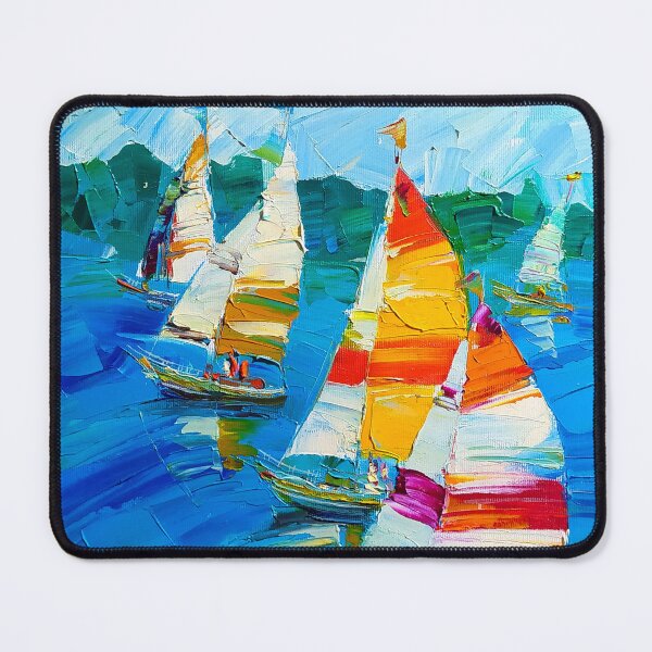 Item preview, Sailboats Sailboats on the sea designed and sold by DmitrySkripnyc.