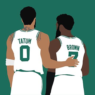 Boston Celtics Jayson Tatum And Jaylen Brown T-Shirt - TeeHex