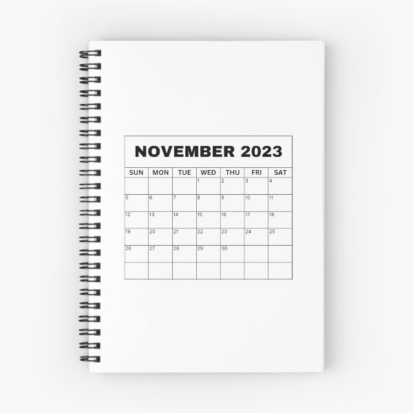 Item preview, November Calendar 2023 designed and sold by Binsagar.