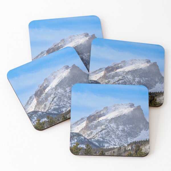 Item preview, Snow Covered Majestic Rugged Mountain Peak designed and sold by SafariByMarisa.