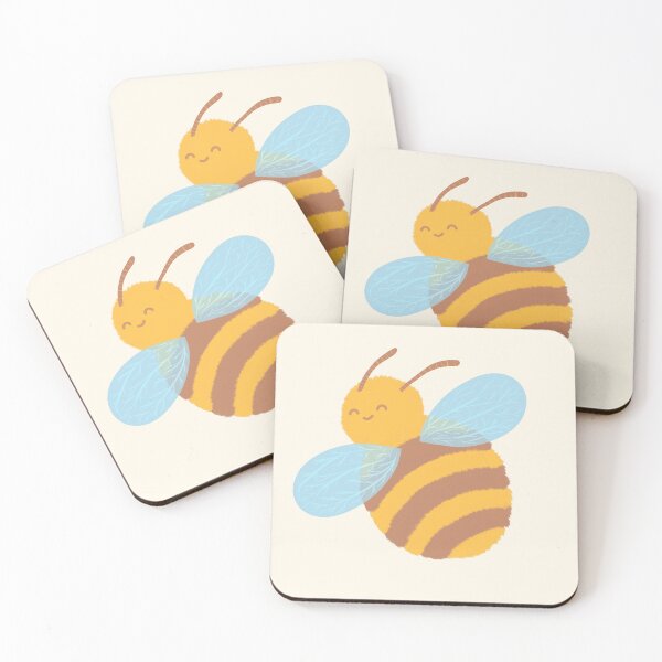 Item preview, Cute fluffy bee - insect design designed and sold by MagicBaguette.