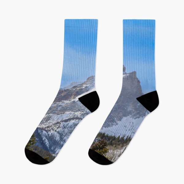 Item preview, Snow Covered Majestic Rugged Mountain Peak designed and sold by SafariByMarisa.