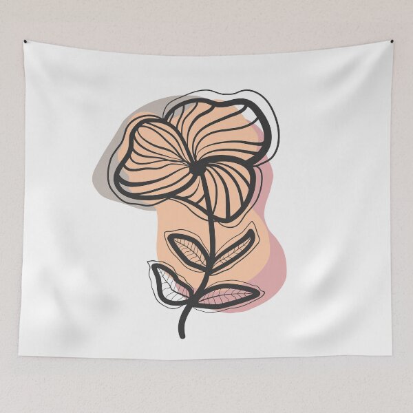 Item preview, Minimalist Flower Pattern F00001 designed and sold by All-Desing.