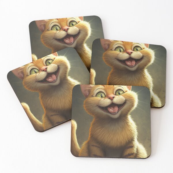 Item preview, Smiling cats - Cat 1 designed and sold by AB9-Designs.