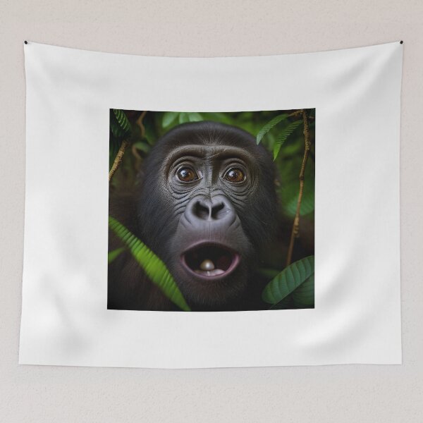 Item preview, Shocked Ape designed and sold by GingerArranger.