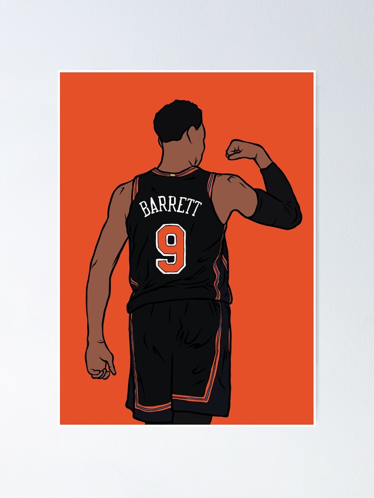 Rj Barrett Canadian Basketballer New York Knicks Team Wall Art - POSTER  20x30