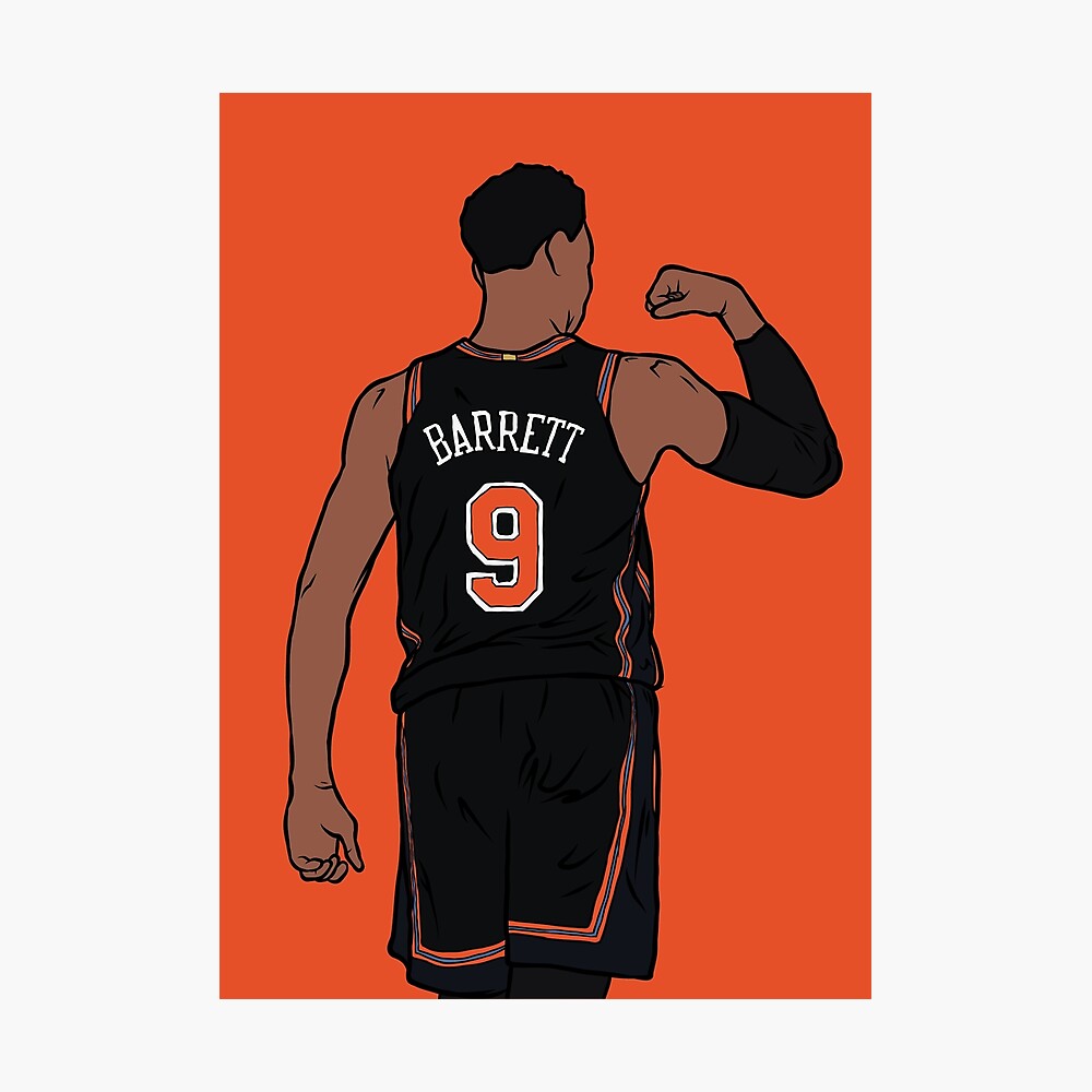 RJ Barrett Flex Poster for Sale by RatTrapTees