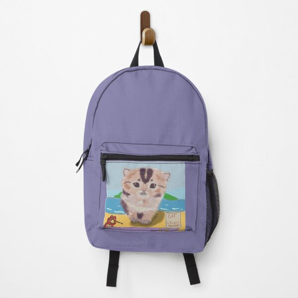 Item preview, Cute kitten at the beach designed and sold by Jacinta hunt.