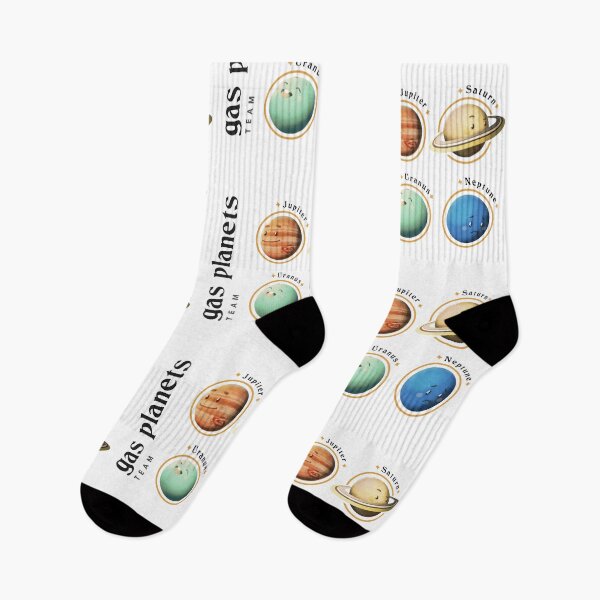 Item preview, Gas Planets of Solar System names Pack cute kawaii - learn astronomy gift designed and sold by celestevolta.