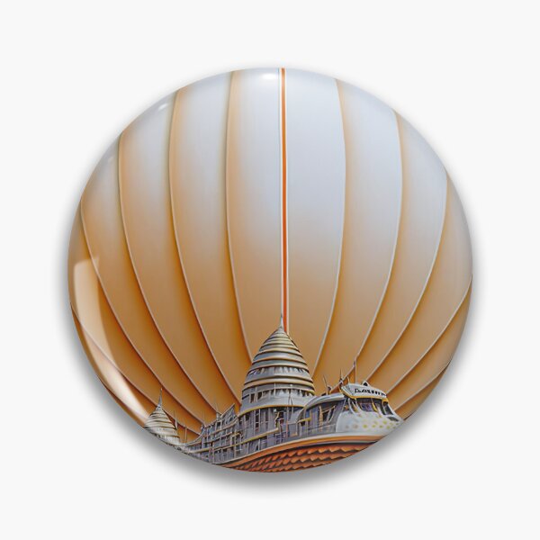 Item preview, An aerostat temple in a desert designed and sold by osssoconcept.