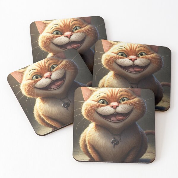 Item preview, Smiling cats - Cat 3 designed and sold by AB9-Designs.