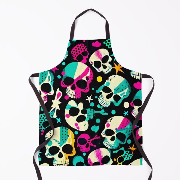 Item preview, Glam Rock Skulls designed and sold by ArtMadeByAI.