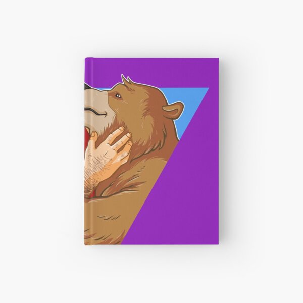 BEAR KISS - TRIANGLE Hardcover Journal