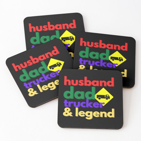 Item preview, husband dad trucker legend designed and sold by SzymonStore.