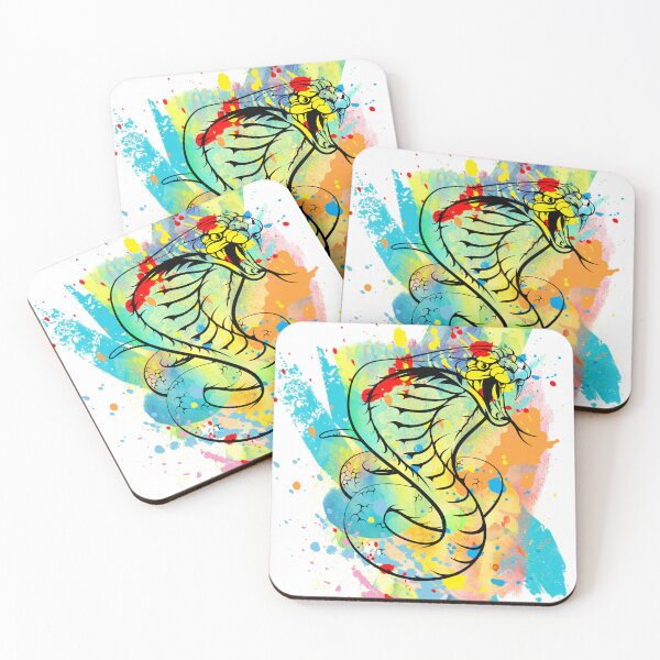 Item preview, Cobra watercolor splash designed and sold by A-J-S-Designs.