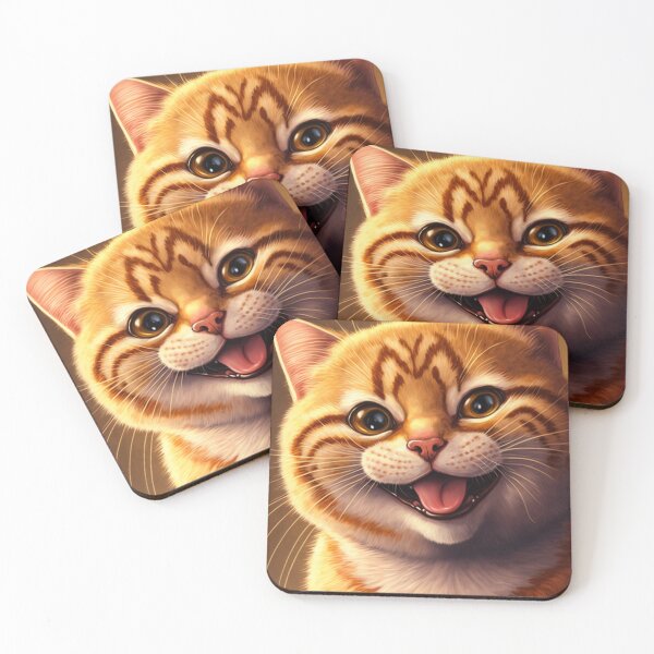 Item preview, Smiling cats - Cat 4 designed and sold by AB9-Designs.