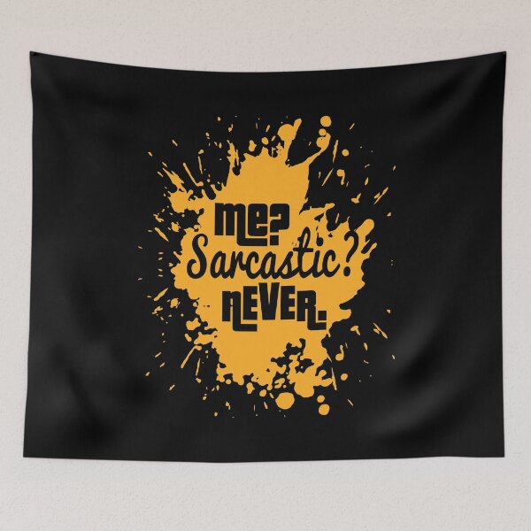 Item preview, Me sarcastic Never Design designed and sold by fun-times-store.