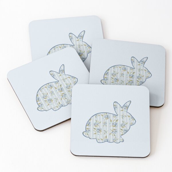 Item preview, Cornflower Baby Bunny designed and sold by WhimsyLetters.