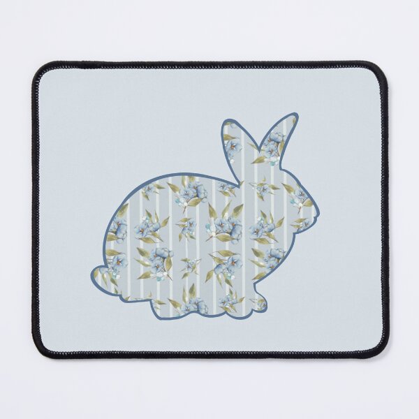 Aperçu de l'œuvre Lapin bébé bleuet créée et vendue par WhimsyLetters.
