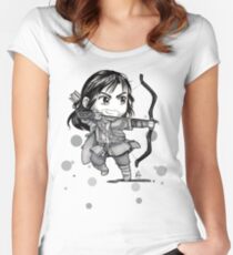 Chibi Kili Women's Fitted Scoop T-Shirt