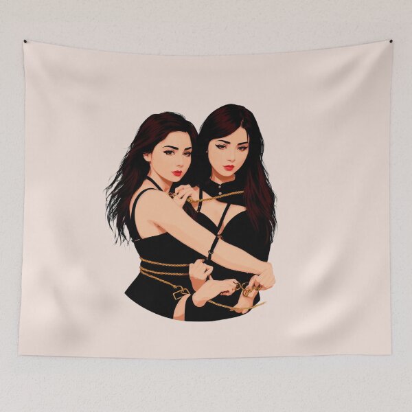 Item preview, Two lesbians in love. designed and sold by BDSMlovers.