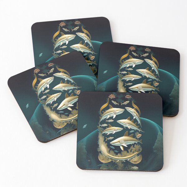 Item preview, Circular Pod of Sharks in the Ocean Bio Dome. An Alternate Reality.  designed and sold by markmm9.