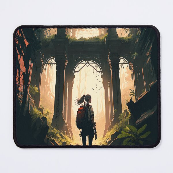Item preview, Adventurous Girl in a ruined city designed and sold by Hestilyass.
