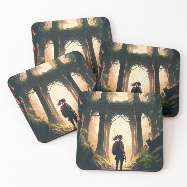 Item preview, Adventurous Girl in a ruined city  designed and sold by Hestilyass.